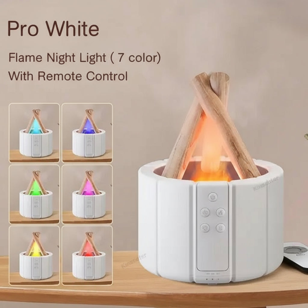 Simulated Flame Aroma Diffuser
