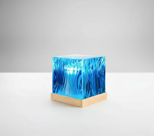 Northern Lights Ripple LED Projection Lamp – 16-Color Remote Controlled Ambient Light